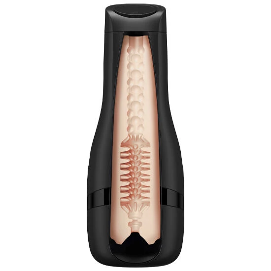 Satisfyer Men Sleeve - Tornado Bliss, Alb, Mărime Unică
