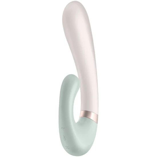 Vibrator Bunny cu Încălzire și App, Alb