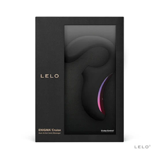 Enigma Cruise Double Stimulation Sonic Massager, Negru
