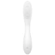 Vibrator Rrrrolling Pleasure - Stimulare intensă, Alb, Mărime medie.