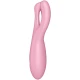 Vibrator Satisfyer Threesome 4 - 3 Brațe, Roz, BS016