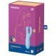 Vibrator Threesome 4 - Stimulare clitoridiană, Negru, Mărime medie.