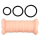 EMMA - masturbator realist cu dublă vagină, culoare naturală