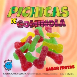 DIABLO - FRUIT GUMMINOL PICHITAS CU ZAHĂR