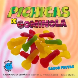 DIABLO - Fruit Gummy Slices, feliuțe gumate cu aromă de fructe