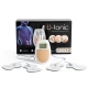 U-Tonic aparat electrostimulare pentru tonifiere, fermare, relaxare, set cu 4 unități vibrante