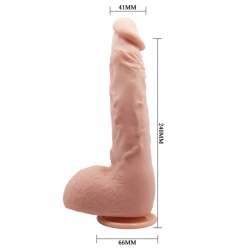 Dildo Realistic - Jason Natural, 24 cm