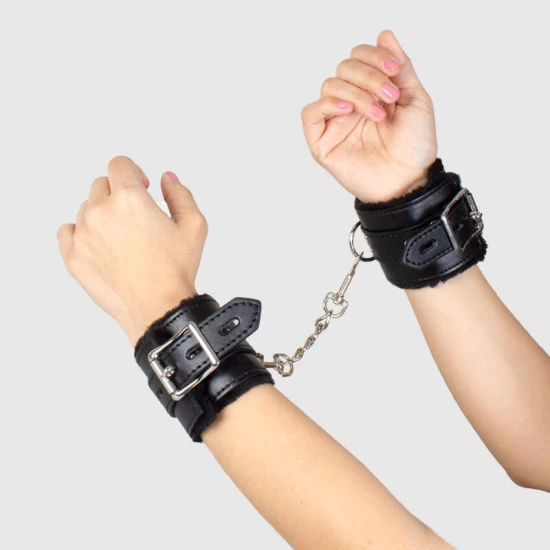 Cătușe Bondage Negru din Colecția BDSM