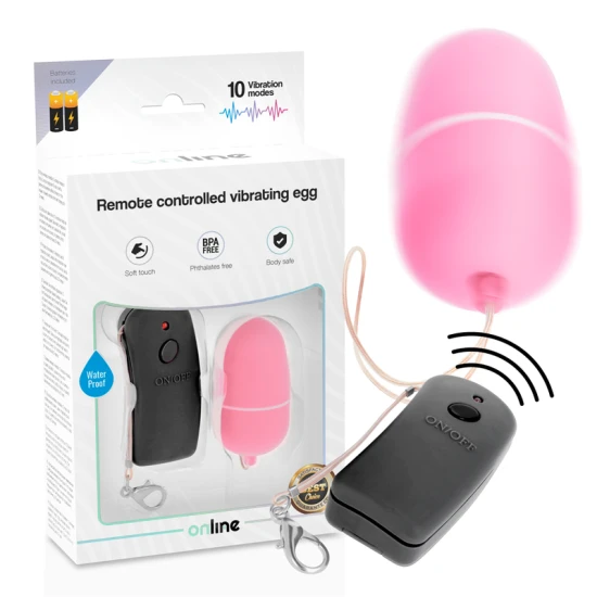 Ou Masturbator Controlat De La Distanță, Vibrant, Roz