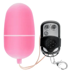 Ou vibrator cu telecomandă, Roz