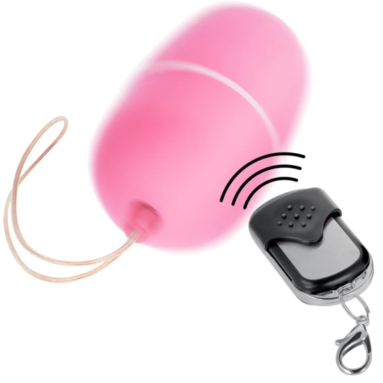 Ou vibrator cu telecomandă, Roz