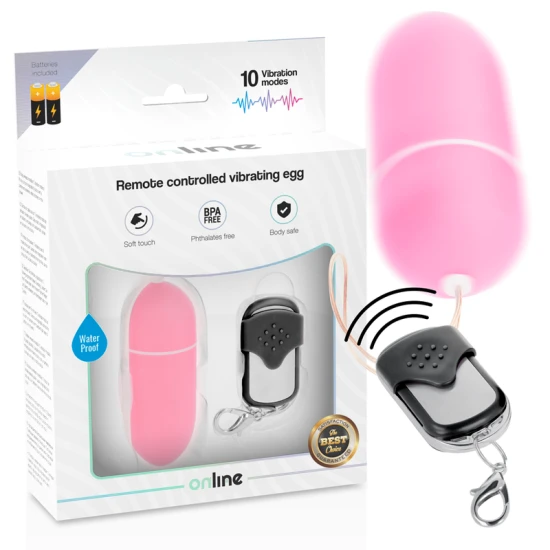 Ou Vibrator cu Telecomandă, Roz