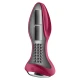 Plug Vibrator Rotator Plug 2+ - Vibrații Puternice, Roșu, Mărime Unică