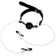 Set accesorii tip ball gag, Negru