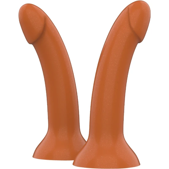 Dildo Rune Royal - Finish bronz, Transparent, M.