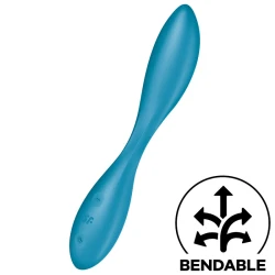 Vibrator Tip G-Spot Flex 1, Albastru