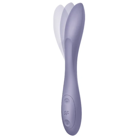 Vibrator G-Spot Flex 2 din silicon, mov
