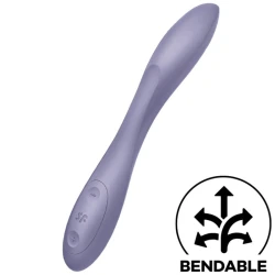Vibrator G-Spot Flex 2 din silicon, mov