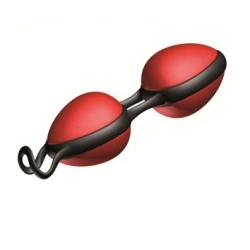 Bile vaginale JOYDIVION JOYBALLS - Secret, Roșu și Negru