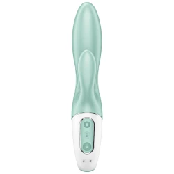 Vibrator Iepuraș Air Pump Bunny 5, App, Verde