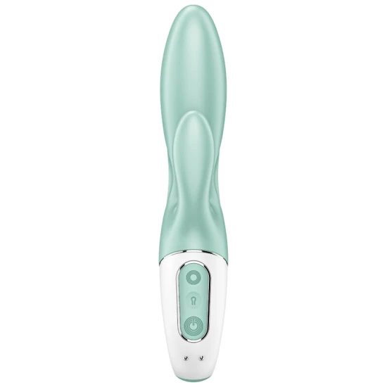 Vibrator Iepuraș Air Pump Bunny 5, App, Verde
