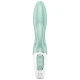 Vibrator Iepuraș Air Pump Bunny 5, App, Verde