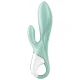 Vibrator Iepuraș Air Pump Bunny 5, App, Verde