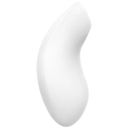 Stimulator și vibrator Air Pulse Vulva Lover 2, alb