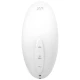 Stimulator și vibrator Air Pulse Vulva Lover 2, alb