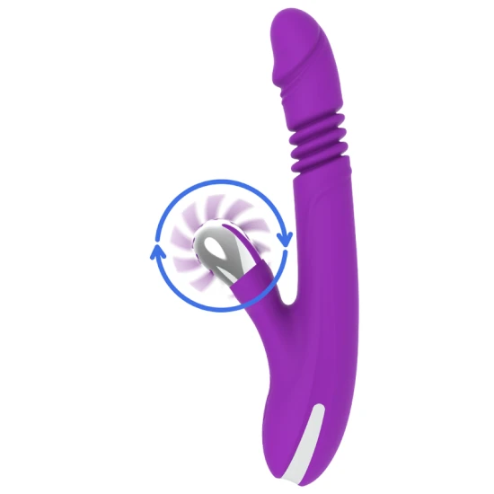Jucărie tip stimulator clitoridian Bunny, Alb