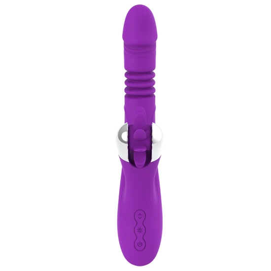 Jucărie tip stimulator clitoridian Bunny, Alb