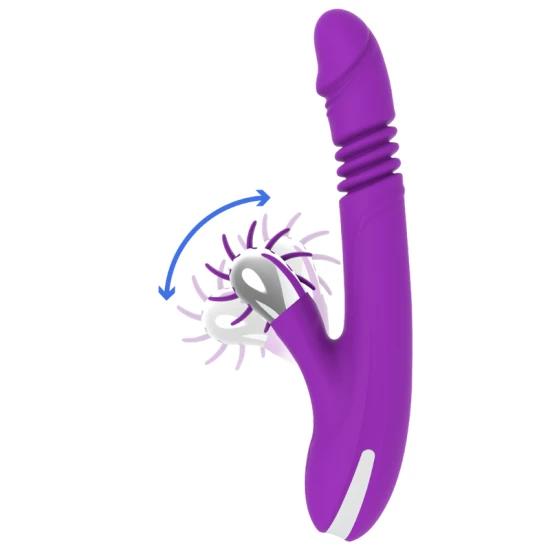 Jucărie tip stimulator clitoridian Bunny, Alb