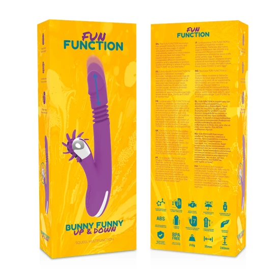 Jucărie tip stimulator clitoridian Bunny, Alb