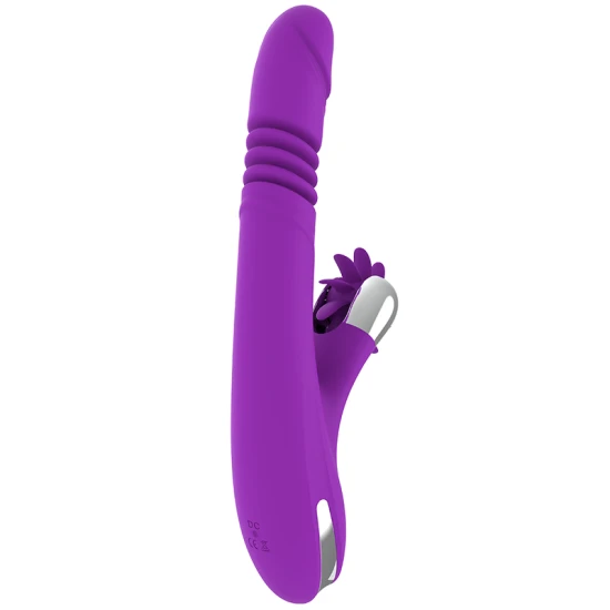 Jucărie tip stimulator clitoridian Bunny, Alb