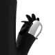 Jucărie Tip Vibrator Model Bunny Reed Up & Down Vibe, Negru & Argintiu