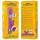Vibrator Zenda Thruster Rotation - Funcții Multiple, Transparent, Mărime Unică