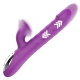 Vibrator Zenda Thruster Rotation - Funcții Multiple, Transparent, Mărime Unică