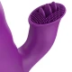 Vibrator Zenda Thruster Rotation - Funcții Multiple, Transparent, Mărime Unică