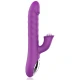 Vibrator Zenda Thruster Rotation - Funcții Multiple, Transparent, Mărime Unică