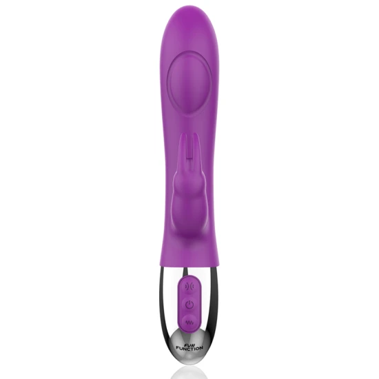 Stimulator COMBI DOUBLE TAPPING - Putere maximă, Negru, Mărime medie.