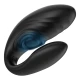 Set vibrator cu pulsatii si vibratii pentru cuplu, telecomanda