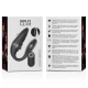 Set vibrator cu pulsatii si vibratii pentru cuplu, telecomanda