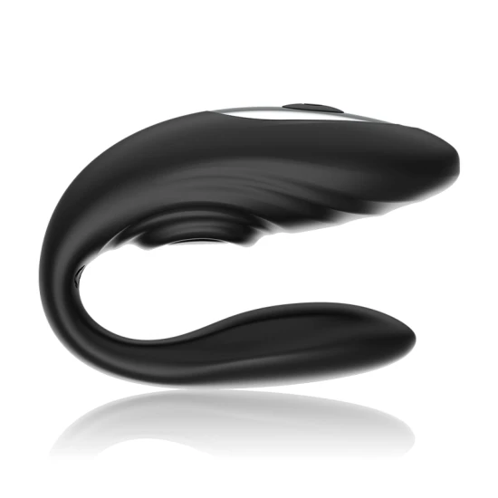 Set vibrator cu pulsatii si vibratii pentru cuplu, telecomanda