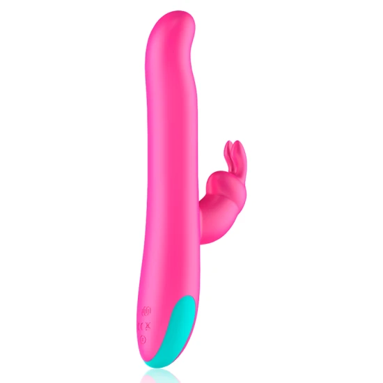 Vibrator Pluto Rabbit - Rotator, Roz, Mărime Unică