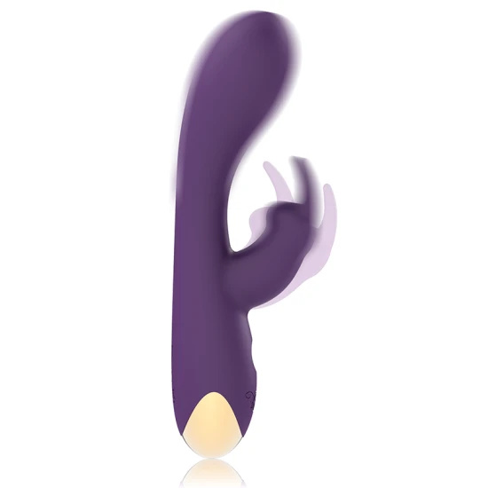 VIBRATOR Tip Iepure, Roz/Negru