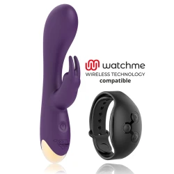 VIBRATOR Tip Iepure, Roz/Negru
