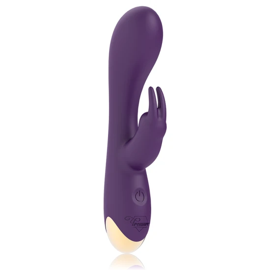 VIBRATOR Tip Iepure, Roz/Negru