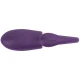 MERLIN - Vibrator dublu cu telecomandă, Negru