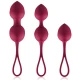Bile Kegel Vibrante Cici Beauty, premium, silicon, 3 bucăți, cu telecomandă