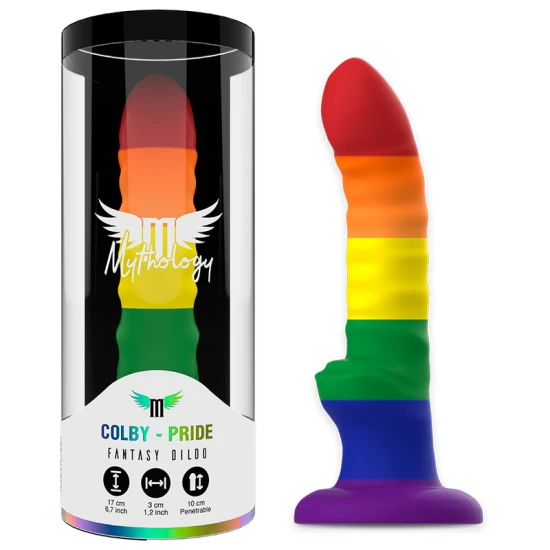 MYTHOLOGY - DILDO Tip Model M, Roz Pride